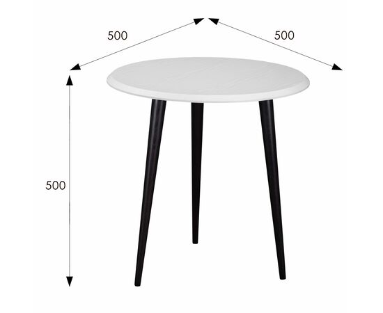 Стол журнальный BeautyStyle 9 белый/венге, изображение 5 | Интернет магазин мебели и декора LifeDekor