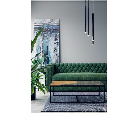 Стол журнальный Китч дуб американский/серый бетон, изображение 2 | Интернет магазин мебели и декора LifeDekor