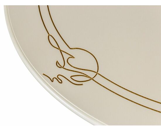 Стол журнальный Овация (М) слоновая кость/золото, изображение 4 | Интернет магазин мебели и декора LifeDekor