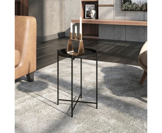 Столик журнальный SHT-CT8 чёрный муар, изображение 5 | Интернет магазин мебели и декора LifeDekor