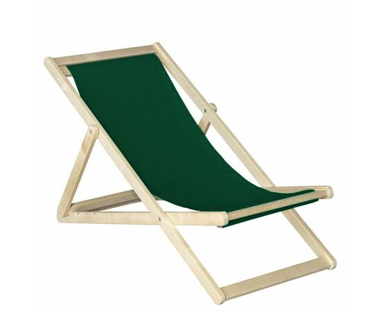 Шезлонг ткань зелёный, изображение 3 | Интернет магазин мебели и декора LifeDekor