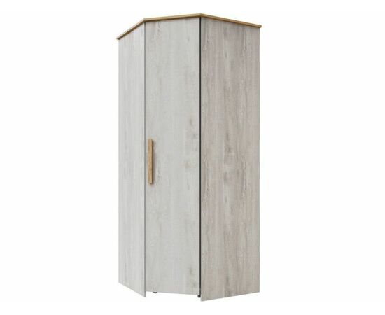 Шкаф «Скандинавия» КМК 0905.12, бетон пайн светлый/ дуб наварра | Интернет магазин мебели и декора LifeDekor