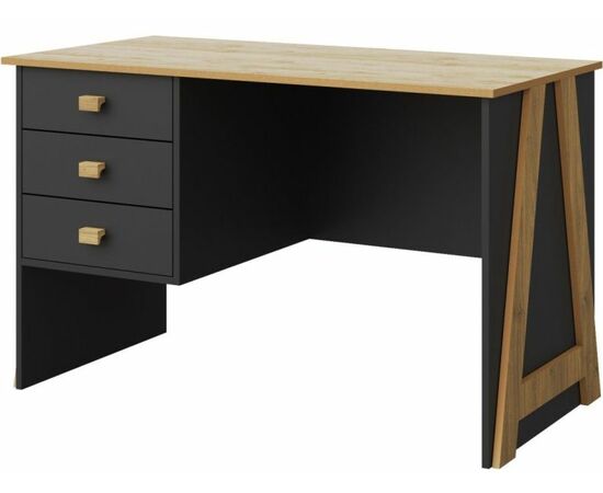 Стол «Скандинавия 3Я» КМК 0905.20, Антрацит/Дуб Наварра | Интернет магазин мебели и декора LifeDekor