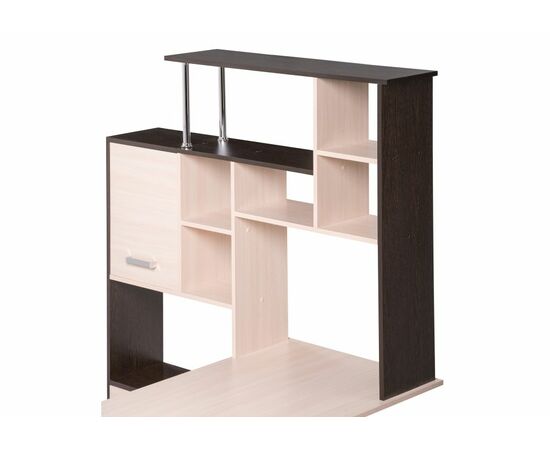 Стол КС-15 венге / дуб молочный левый, изображение 6 | Интернет магазин мебели и декора LifeDekor