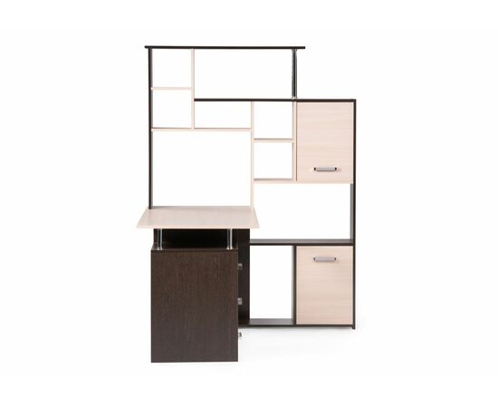 Стол КС-15 венге / дуб молочный правый, изображение 2 | Интернет магазин мебели и декора LifeDekor