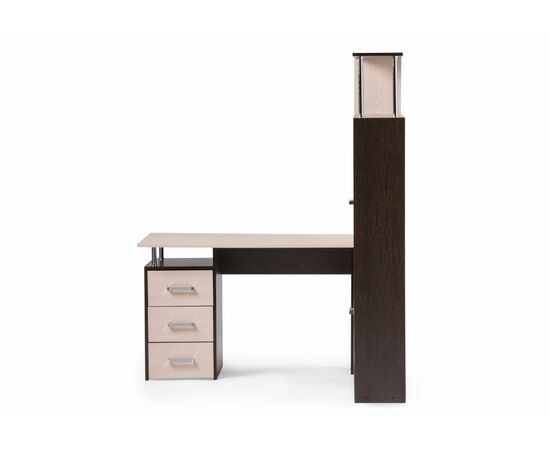 Стол КС-15 венге / дуб молочный правый, изображение 3 | Интернет магазин мебели и декора LifeDekor