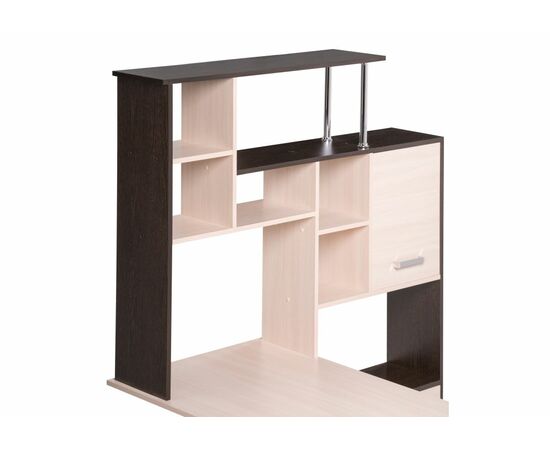 Стол КС-15 венге / дуб молочный правый, изображение 6 | Интернет магазин мебели и декора LifeDekor