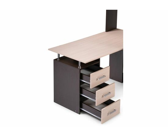 Стол КС-15 венге / дуб молочный правый, изображение 8 | Интернет магазин мебели и декора LifeDekor