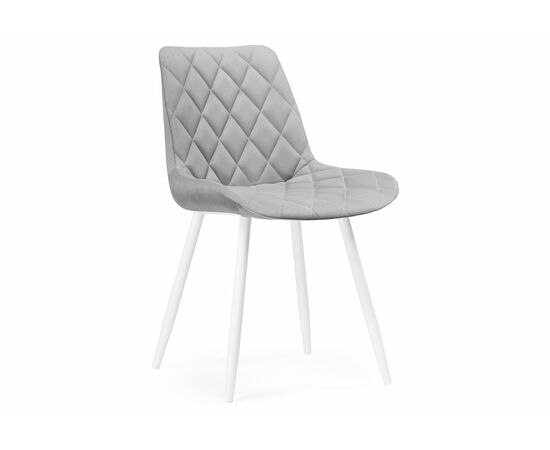 Стул Баодин Б/К светло-серый / белый | Интернет магазин мебели и декора LifeDekor