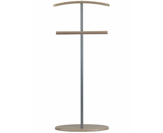 Вешалка костюмная Дэви 2 металлик/дуб сонома, изображение 4 | Интернет магазин мебели и декора LifeDekor