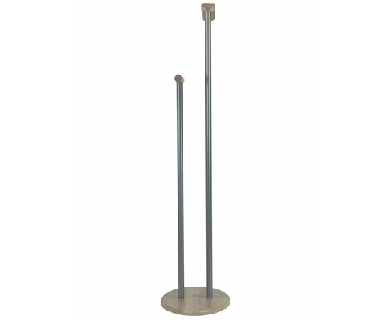 Вешалка костюмная Дэви 2 металлик/дуб сонома, изображение 5 | Интернет магазин мебели и декора LifeDekor