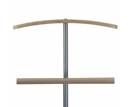 Вешалка костюмная Дэви 2 металлик/дуб сонома, изображение 7 | Интернет магазин мебели и декора LifeDekor