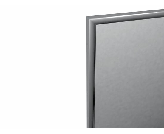 Зеркало настенное в раме Сельетта-5, глянец серебро 150 см х 50 см, изображение 2 | Интернет магазин мебели и декора LifeDekor