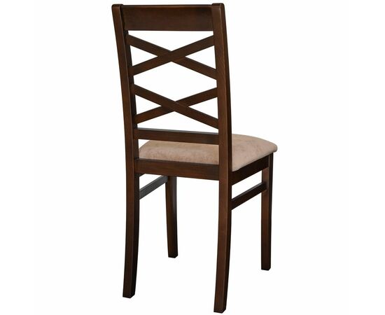 Стул Араго орех, капучино, изображение 2 | Интернет магазин мебели и декора LifeDekor