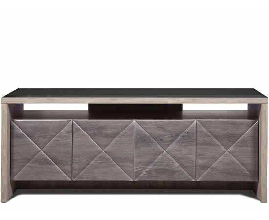 Тумба «Монако 4Д» КМК 0673.10, Сосна натуральная/Дуб шале графит, изображение 2 | Интернет магазин мебели и декора LifeDekor