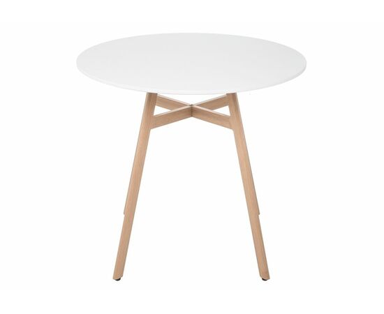 Обеденная группа Номиа 90 white / wood, изображение 3 | Интернет магазин мебели и декора LifeDekor