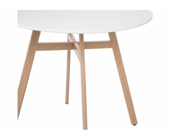 Обеденная группа Номиа 90 white / wood, изображение 4 | Интернет магазин мебели и декора LifeDekor