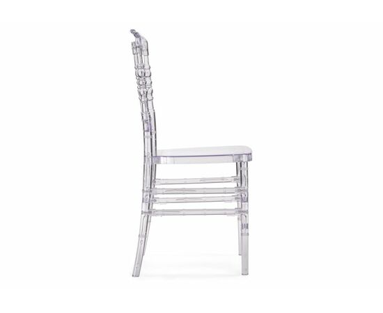 Стул Chiavari 1 clear white, изображение 3 | Интернет магазин мебели и декора LifeDekor