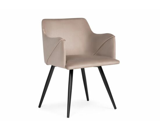 Стул Эджелл латте / черный | Интернет магазин мебели и декора LifeDekor