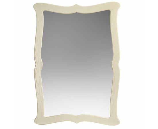 Зеркало навесное Берже 23 слоновая кость 97 см х 67 см | Интернет магазин мебели и декора LifeDekor