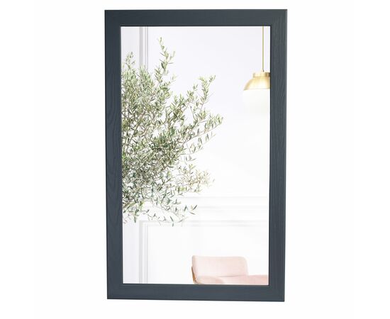 Зеркало навесное Берже 24-105 серый графит 105 см х 65 см, изображение 5 | Интернет магазин мебели и декора LifeDekor
