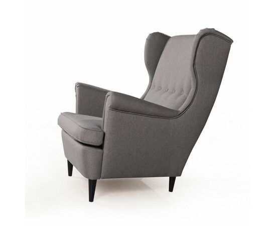 Кресло Redford, рогожка серый, изображение 2 | Интернет магазин мебели и декора LifeDekor