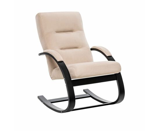 Кресло-качалка Милано  (Венге/ткань ткань V 18), изображение 3 | Интернет магазин мебели и декора LifeDekor