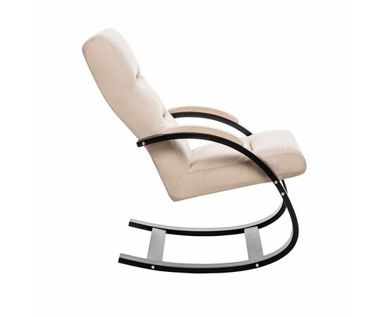 Кресло-качалка Милано  (Венге/ткань ткань V 18), изображение 4 | Интернет магазин мебели и декора LifeDekor