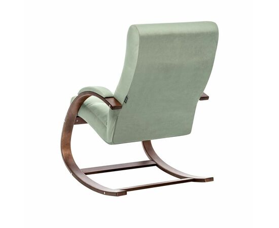 Кресло-качалка Милано  (Орех текстура/ткань V 14), изображение 5 | Интернет магазин мебели и декора LifeDekor