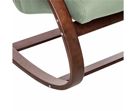 Кресло-качалка Милано  (Орех текстура/ткань V 14), изображение 8 | Интернет магазин мебели и декора LifeDekor