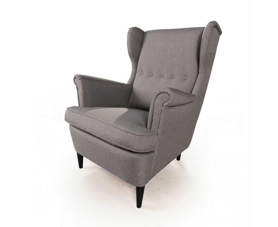 Кресло Redford, рогожка серый | Интернет магазин мебели и декора LifeDekor