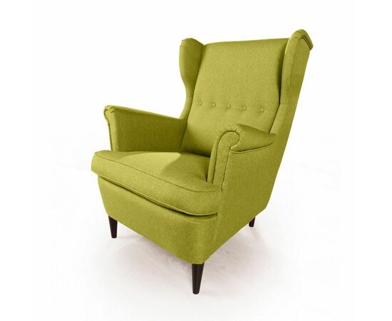 Кресло Redford, рогожка зеленый | Интернет магазин мебели и декора LifeDekor