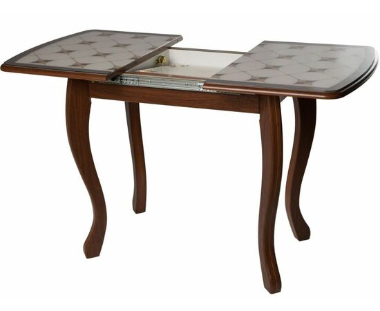 Обеденная группа (Стол Альба мини и 4 стула Кемпер), арабискат, изображение 4 | Интернет магазин мебели и декора LifeDekor