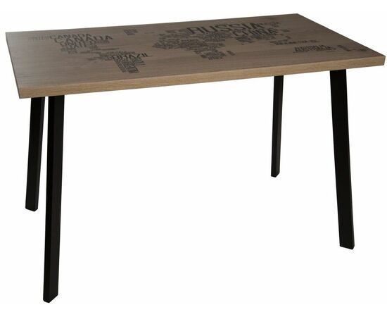 Обеденная группа (Стол Бремор и 4 стула Неаполь), Экотек красный, изображение 4 | Интернет магазин мебели и декора LifeDekor