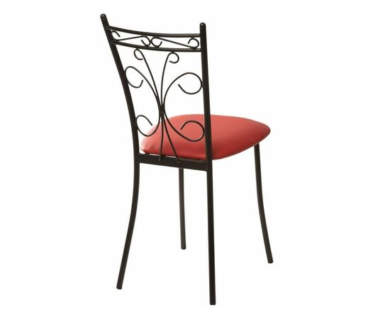 Обеденная группа (Стол Бремор и 4 стула Неаполь), Экотек красный, изображение 6 | Интернет магазин мебели и декора LifeDekor