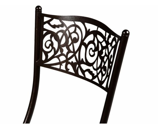 Стул складной Стефани ДП2-04, кожзам Линкольн беж, каркас арабискат, изображение 7 | Интернет магазин мебели и декора LifeDekor