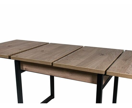 Обеденная группа (Стол Арт и 4 стула Спайдер), рогожка Кэмел, изображение 7 | Интернет магазин мебели и декора LifeDekor