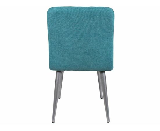 Обеденная группа (Стол Каспер и 4 стула Даллас), ткань Канди Аквамарин, изображение 12 | Интернет магазин мебели и декора LifeDekor