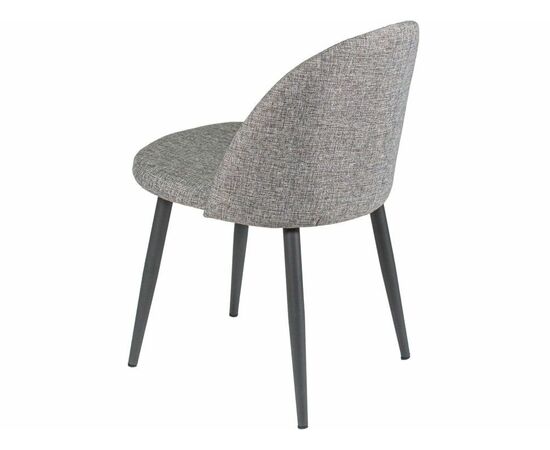 Стул ДП2-17 «Делтон», рогожка «Графит», каркас графит, изображение 3 | Интернет магазин мебели и декора LifeDekor