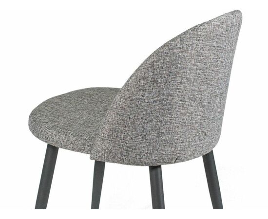 Стул ДП2-17 «Делтон», рогожка «Графит», каркас графит, изображение 5 | Интернет магазин мебели и декора LifeDekor