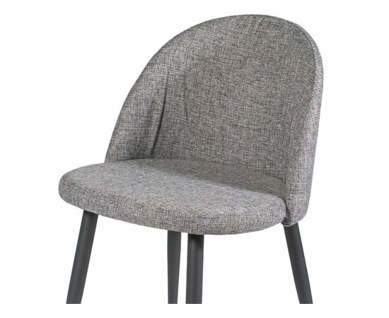 Стул ДП2-17 «Делтон», рогожка «Графит», каркас графит, изображение 6 | Интернет магазин мебели и декора LifeDekor