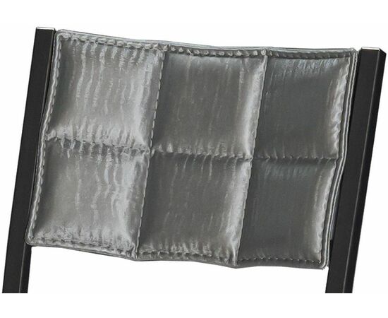 Стул Дункан ДП2-20, Bengal серый, каркас графит, изображение 3 | Интернет магазин мебели и декора LifeDekor