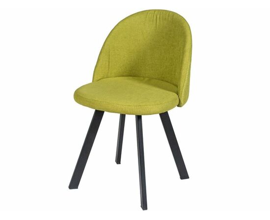 Стул ДП2-25 «Спайдер», ткань «Канди Олива», каркас черный матовый, изображение 2 | Интернет магазин мебели и декора LifeDekor