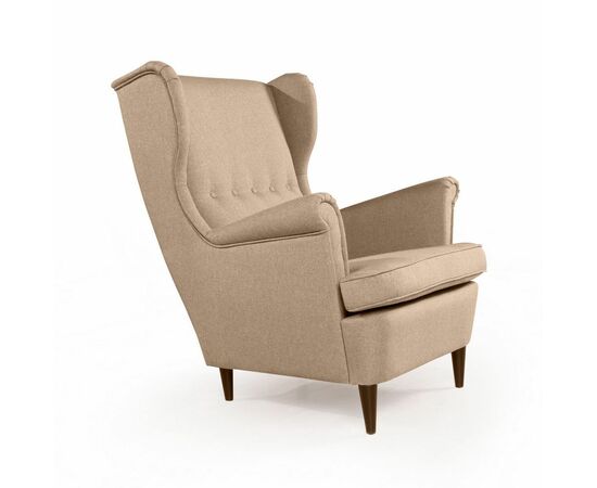 Кресло Redford, рогожка бежевый, изображение 5 | Интернет магазин мебели и декора LifeDekor