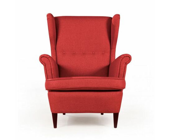 Кресло Redford, рогожка красный, изображение 4 | Интернет магазин мебели и декора LifeDekor