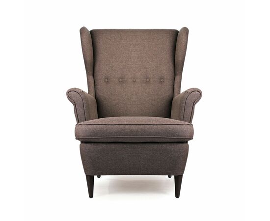 Кресло Redford, рогожка коричневый, изображение 4 | Интернет магазин мебели и декора LifeDekor