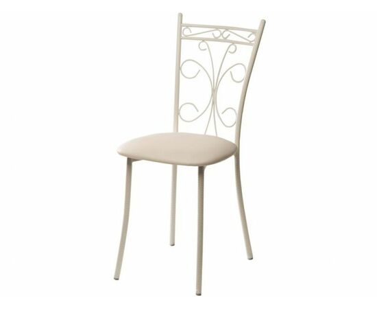 Стул Неаполь ДП2-16, кожзам Линкольн белый, каркас белый матовый | Интернет магазин мебели и декора LifeDekor