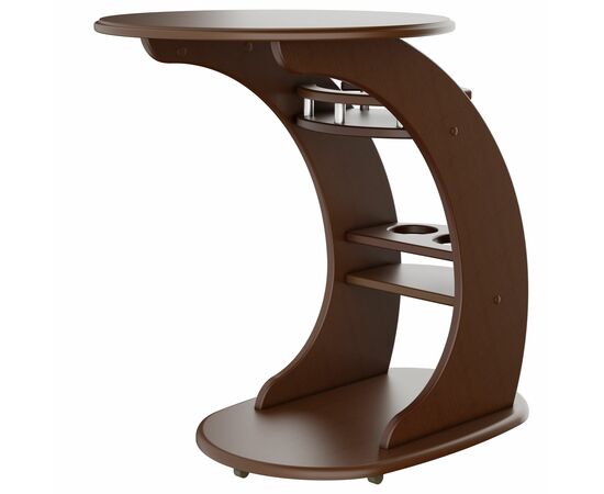 Стол придиванный Люкс орех Л | Интернет магазин мебели и декора LifeDekor