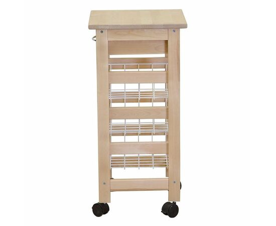 Тумба с ящиком и корзинами лак, изображение 4 | Интернет магазин мебели и декора LifeDekor