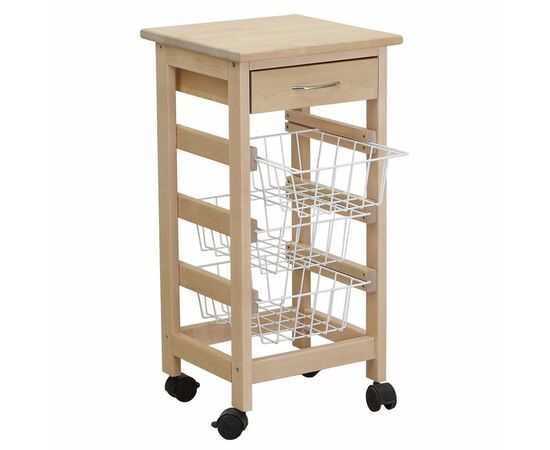 Тумба с ящиком и корзинами лак, изображение 6 | Интернет магазин мебели и декора LifeDekor